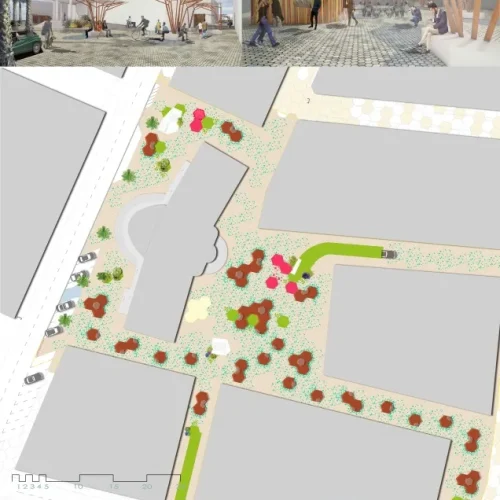 Plaza del ayuntamiento de Los Alcázares