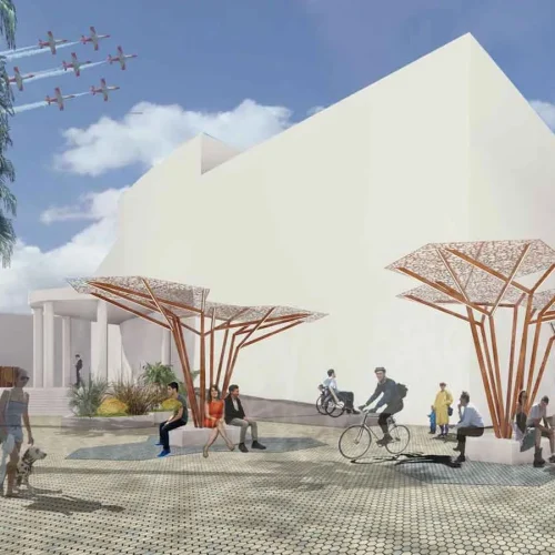 Plaza del ayuntamiento de Los Alcázares