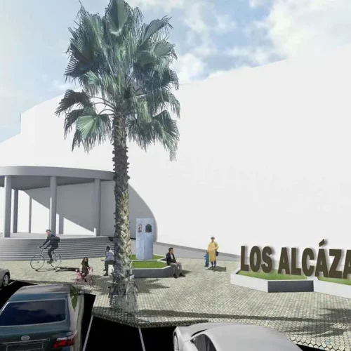 Plaza del ayuntamiento de Los Alcázares