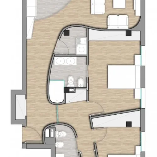Vivienda para un soltero